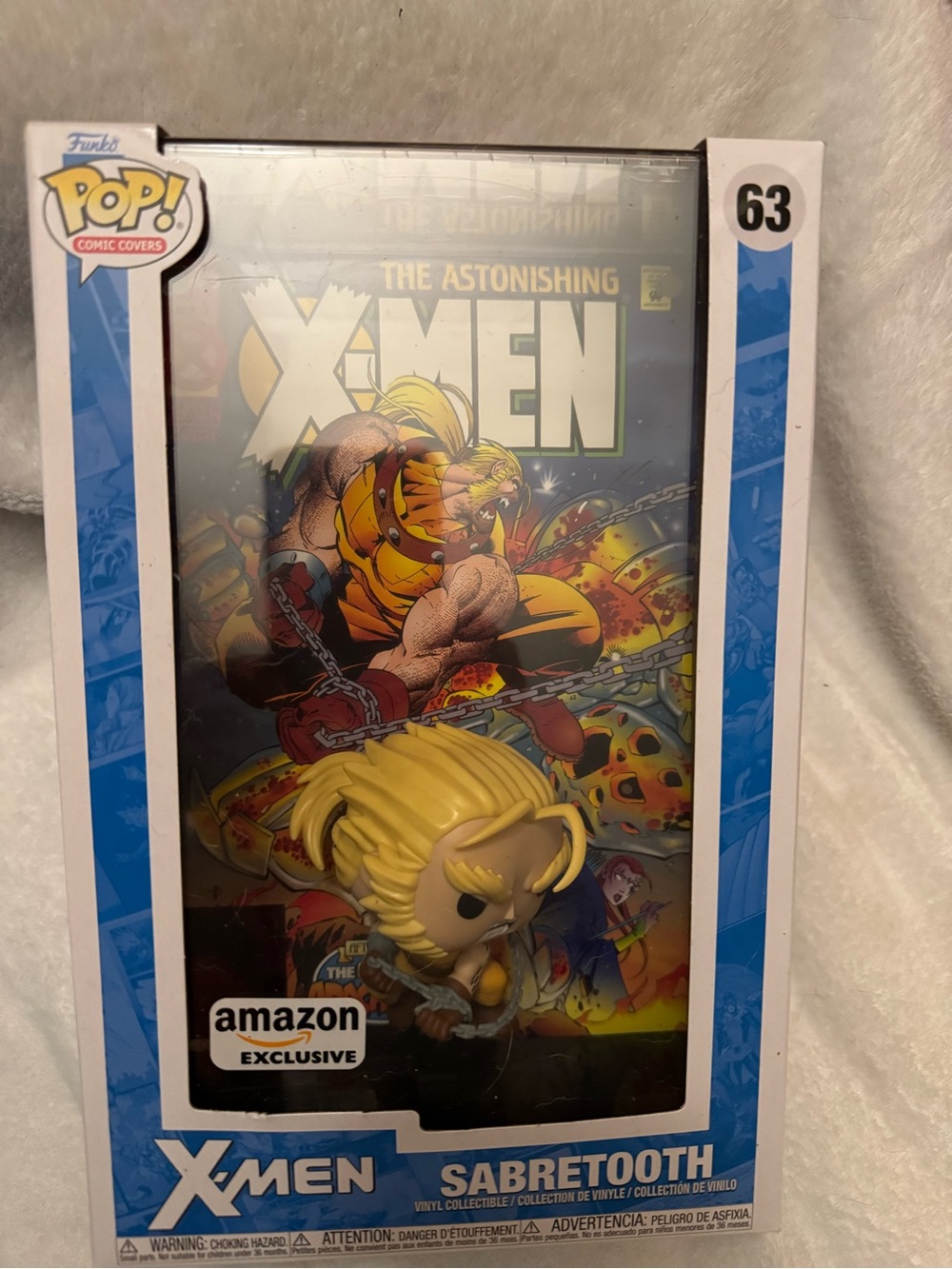 Funko Pop X Men Sabretooth  (#63) Amazon Exclusive NIB
